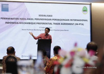Kaji Perjanjian Dagang Indonesia-Mozambik, Wamendag: Keuntungan Ganda Bagi Indonesia