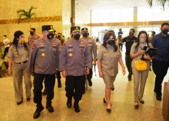 Anggota DPR Evita Nursanty Dikukuhkan sebagai Ketua Umum KBPP Polri 2021-2026