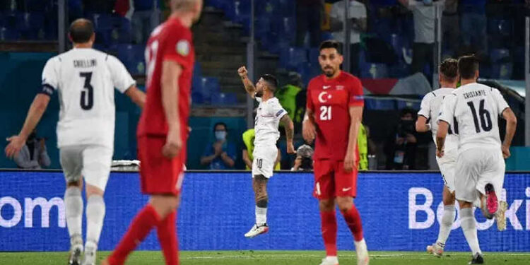 Laga Pembuka Euro 2020, Italia Tekuk Turki 3-0