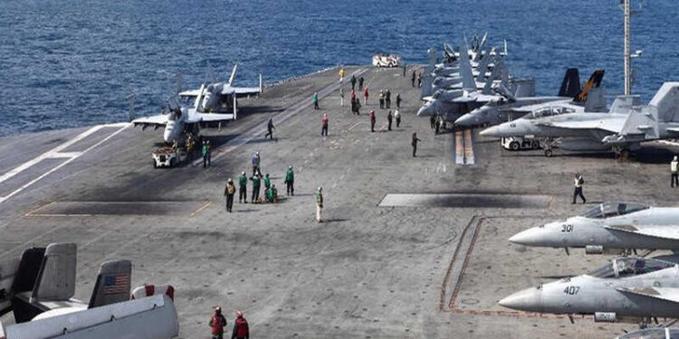 Kapal Induk AS Masuki Laut China Selatan