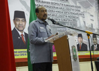 Nono Sampono Berikan Kuliah Umum di Universitas Andalas soal Perubahan Geopolitik Kawasan ASEAN