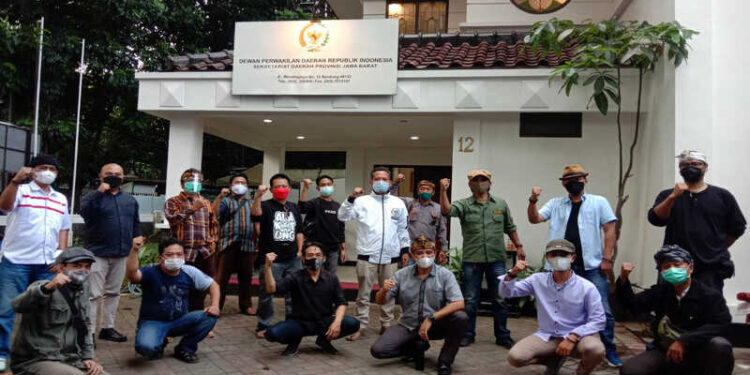 Seniman Jabar Kirimkan Petisi C-19, Minta Solusi Bertahan Hidup di Tengah Pandemi