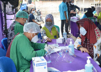 Percepat Kekebalan Komunal, Partai Gelora Kolaborasi Gelar Vaksinasi di Bekasi
