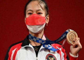 Lifter Windy Cantika Sumbang Medali Pertama Indonesia di Olimpiade Tokyo