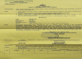 Pengusaha Umrah dan Haji Ini Lapor ke Propam Mabes Polri, karena Dizalimi Oknum Polisi di Pekanbaru