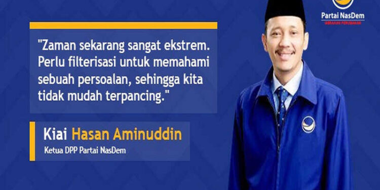 Nasdem Serahkan Nasib Hasan Aminuddin kepada KPK