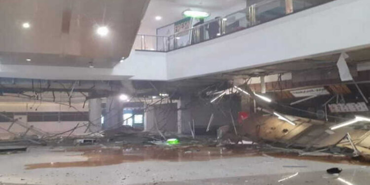 Tabung Gas Meledak di Margo City, Kapolsek: Itu Plafon Gypsum Jatuh