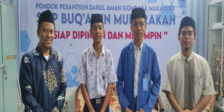 Santri Darul Aman Gombara Berhasil Borong Gelar Juara Dalam Kombanas Virtual 2021, Kategori SMP-SMA