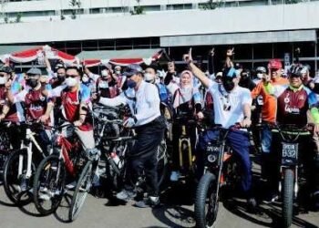 Gowes Bersama Senator, LaNyalla: Teruslah Mengayuh Sampai ke Tujuan