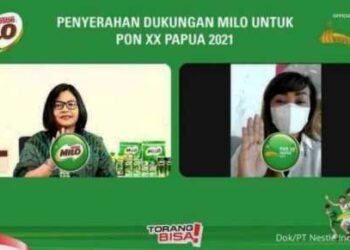 Nestle Milo Resmi Jadi Official Sponsor PON XX Papua 2021