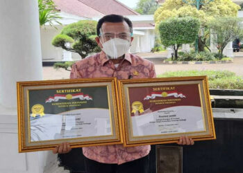 Gubernur Terima 2 Penghargaan Bidang Pertanian dari Wapres