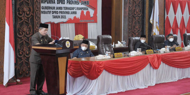 Gubernur Al Haris Dukung Ranperda Kearsipan dan Disabilitas, Inisiatif DPRD Provinsi Jambi