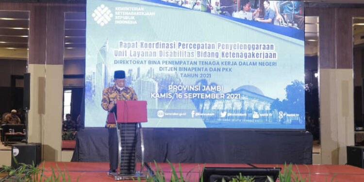 Wagub Jambi: Pemprov Siapkan Unit Layanan Serap Tenaga Kerja Disabilitas