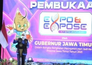 Khofifah Puji Kehebatan Pelajar SMK Ciptakan Inovasi Ditengah Pandemi