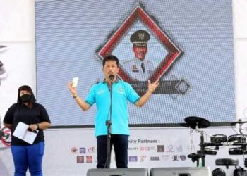 Muhammad Rudi Test Infrastruktur Jalan Dengan Giat Fun Bike and Run
