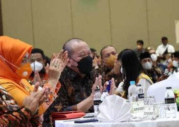 Didampingi Para Senator, LaNyalla Menjamu Raja dan Sultan Se-Nusantara Hiasi HUT DPD RI 