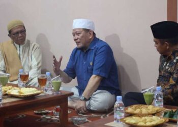 Kunjungi Ponpes Bantargedang Tasikmalaya, LaNyalla Didoakan Jadi Presiden
