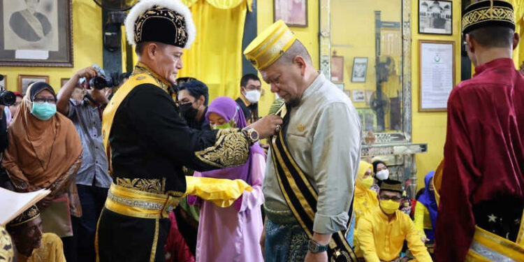 Kesultanan Kadriyah Pontianak Resmikan Gelar Datuk I Puatta untuk LaNyalla