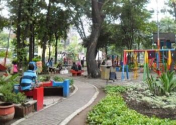 Penerapan Prokes Ketat, Taman di Kota Pahlawan Resmi Dibuka Kembali
