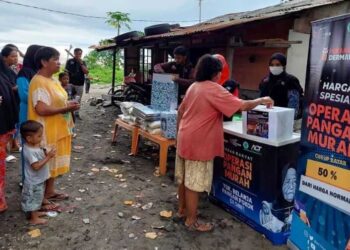Di Kampung Nelayan, ACT Operasi Pangan Murah