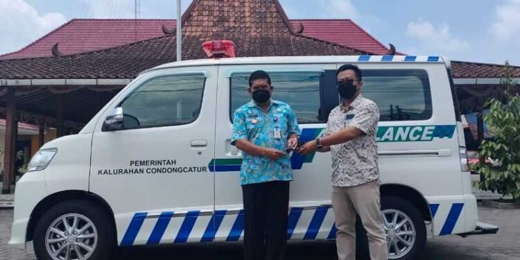 Dukung Penanganan Covid-19, Kalurahan Condongcatur Sediakan Satu Unit Ambulance