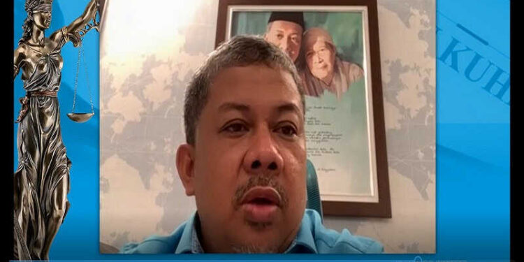 Masuk Prolegnas 2021, Fahri Hamzah: Partai Gelora Berharap RUU KUHP Disahkan Akhir Tahun ini