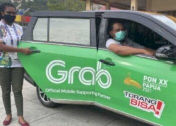 Moda Transportasi Gratis, Grab Mitra Resmi PON XX Papua 2021