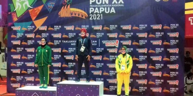 Hari Kedua Gulat PON XX: Jabar Dua Emas, Banten Satu