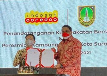 Di Surakarta, Indosat Ooredoo Luncurkan Program Kampung Digital
