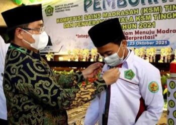 Mahyudin Lepas 11 Kontingen Dalam Kompetisi Sains Madrasah Tingkat Nasional