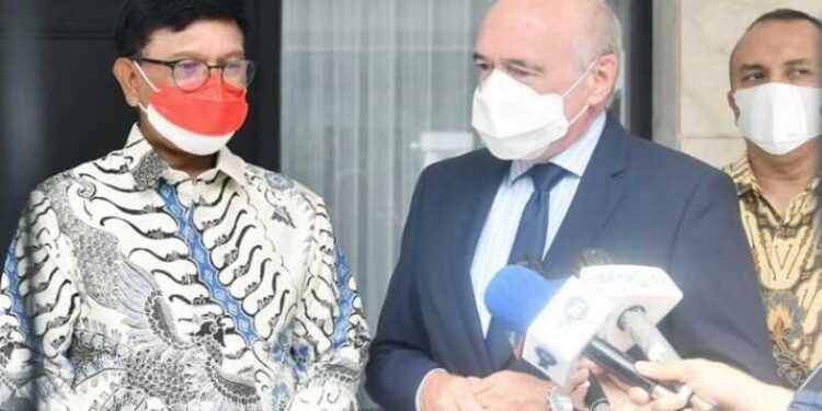 Pemerintah Sambut Dubes Prancis Dengan Pembahasan Kerjasama Pembangunan Infrastruktur TIK