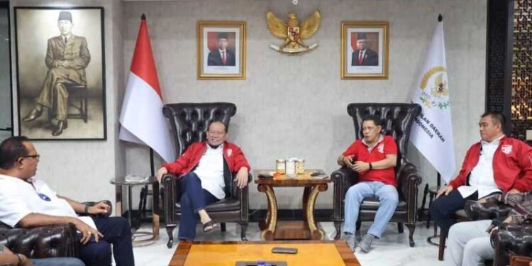 Temui LaNyalla, BaraJP Siap Dukung DPD RI Membangun dari Daerah