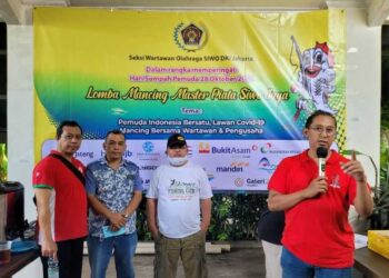 Jalin Silaturahmi Usai PON XX Papua, Puluhan Wartawan Ikuti Lomba Mancing Siwo PWI Jaya