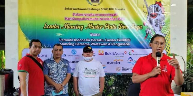 Jalin Silaturahmi Usai PON XX Papua, Puluhan Wartawan Ikuti Lomba Mancing Siwo PWI Jaya
