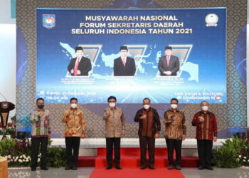 Sekda NTB Lalu Gita Ariadi Terpilih sebagai Ketua Umum FORSESDASI Periode 2021-2024