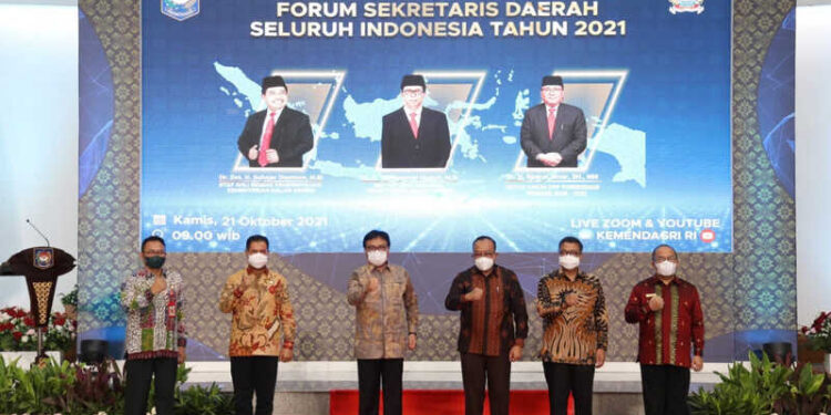 Sekda NTB Lalu Gita Ariadi Terpilih sebagai Ketua Umum FORSESDASI Periode 2021-2024