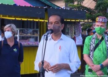 PKL di Kota Tarakan Dapat Bantuan Dari Presiden Joko Widodo