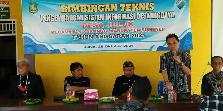 Pemdes Juluk Gelar Bimtek Pengembangan Sistem Informasi Desa