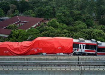 Dua LRT Jabodetabek Alami Tabrakan di Jalur Layang Ruas Muncul Saat Uji Coba