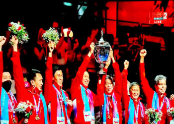 Puan Ucapkan Terima Kasih kepada Tim Thomas Cup RI Sudah Kibarkan Merah Putih di Dada Kita Semua