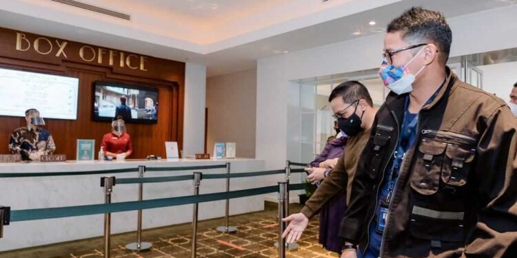 Sandiaga Uno Harapkan Uji Coba Pembukaan Bioskop Geliatkan Kembali Industri Film