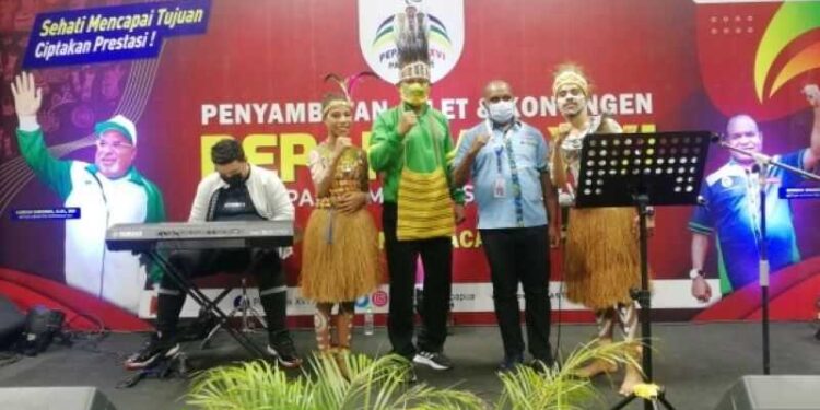 Tunggu Pembukaan Peparnas XVI, Atlet Jatim Lakukan Sejumlah Latihan