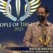 Nadiem Terima Penghargaan People Of The Year 2021