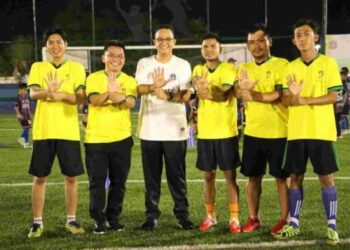 Anies Baswedan Resmikan Lapangan Ingub Muara Angke