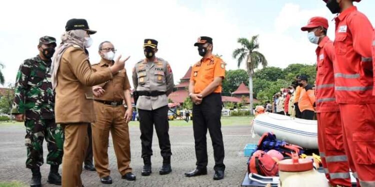 Bupati Indramayu Minta Semua Elemen Aktif Tanggulangi Bencana