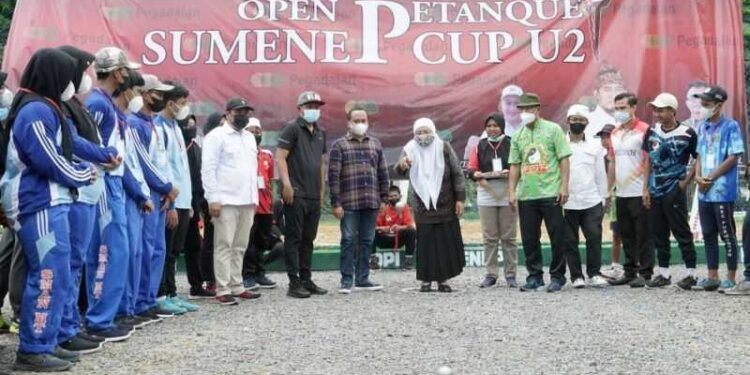 Kembangkan Olahraga Petanque, FOPI Gelar Kejuaraan Open Pentaque Sumenep Cup