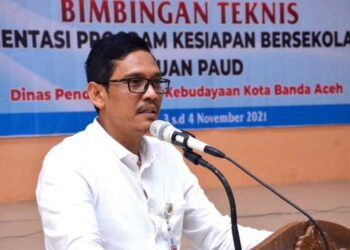 Tingkatkan Kualitas Pendidikan, Dikbud Kota Banda Aceh Gelar Bimtek