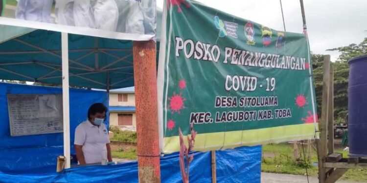 Pandemi Mulai Melandai, Posko Covid-19 di Kabupaten Toba Tetap Siaga