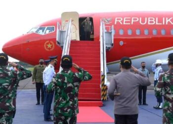 Tiba di NTB, Presiden RI Joko Widodo Langsung Kunjungi Pit Building Sirkuit Mandalika
