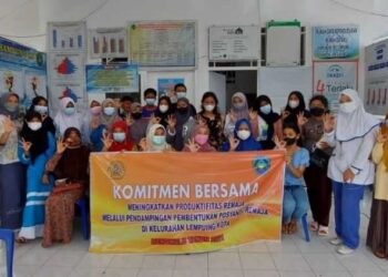 PKK Kelurahan Lempuing Gandeng Remaja Jadi Pengurus Posyandu